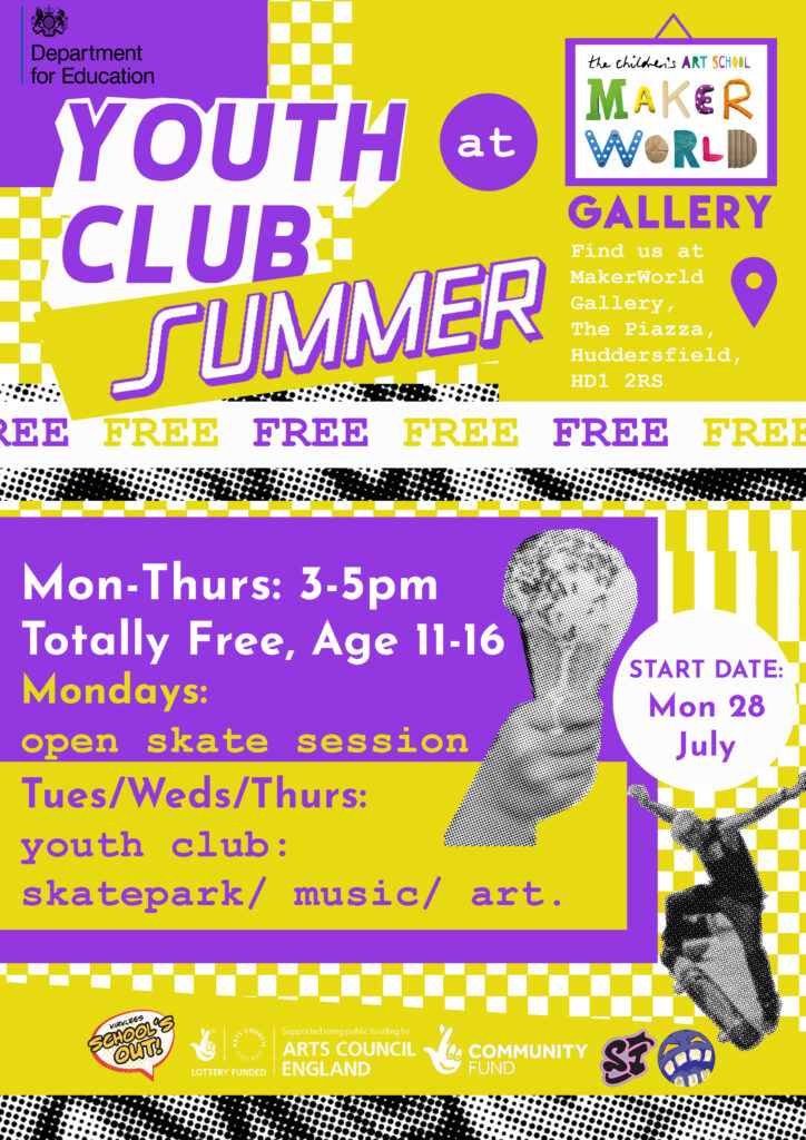 MakerWorld flyer - Youth Club Summer